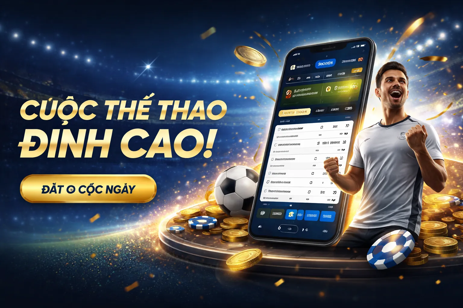Hình ảnh tổng quan cá cược thể thao trực tuyến tại trực tiếp đá gà 88